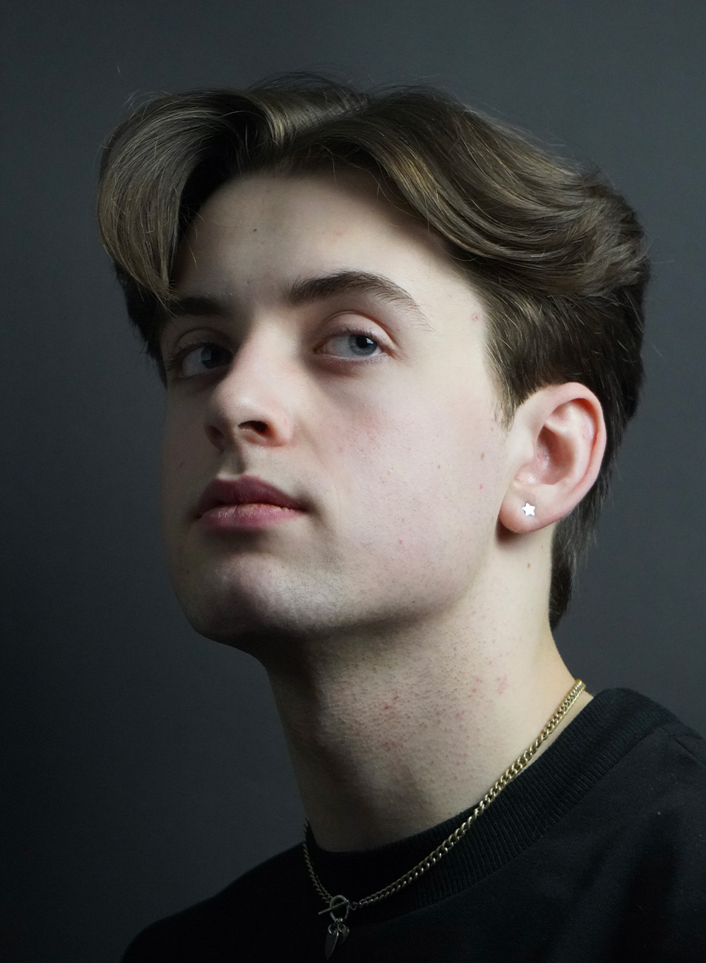 Brunette Men's Cut - Leigh Legano - In Honour of Shape Collection